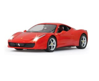 Voiture Télécommandée Jamara Ferrari 458 Italia 1:14 Rouge Plastique