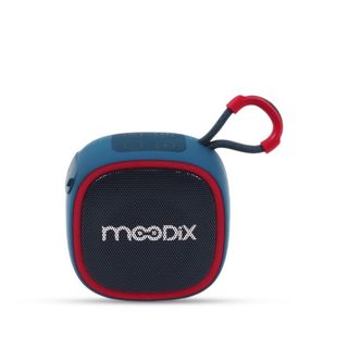 Moodix Enceinte Bluetooth Portable 5w Bleu, Bluetooth 5.0, Radio Fm, Résistant