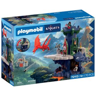 Playmobil 72113 Tour Des Chevaliers Du Dragon, Adventure Les Chevaliers, 70 Pieces, Des 4 Ans