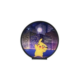 Lampe Décorative Murale Pikachu Night City Plastique Noir/jaune 300×350×125 Mm Teknofun