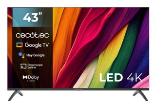 Cecotec Alu40043 109,2 Cm (43") 4k Ultra Hd Smart Tv Noir