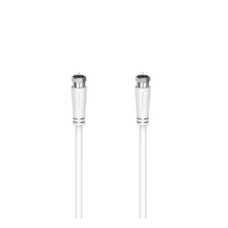 Hama 00205064 Câble Coaxial 3 M F Blanc