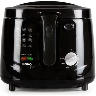 Friteuse Électrique Classique - Do461fr - 2.5l - Noir - Thermostat Réglable - Cool Touch