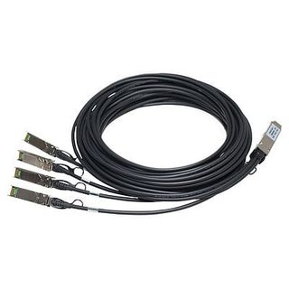 Hewlett Packard Enterprise X242 Qsfp 4x10g Sfp+ 3m Dac Câble De Réseau Noir