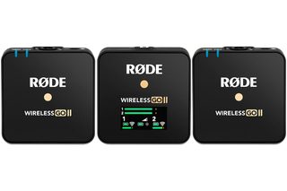 Microphone Sans Fil Rode Wireless Go Ii Double Émetteurs Récepteur 2,4 Ghz 200 M Noir