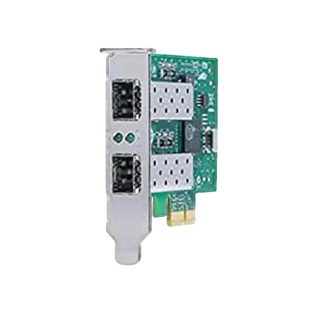 Carte Réseau Interne Allied Telesis Double Port Sfp Pci Express Noir