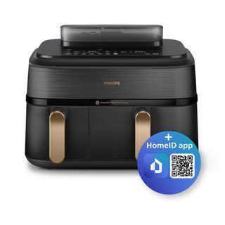 Friteuse À Air Philips Na552/00 Noir 2750 W 9 L 1,4 Kg
