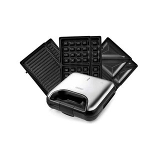 Sandwich Maker 3en1 Mister K de Kitchencook 800W Plaques Antiadhésives