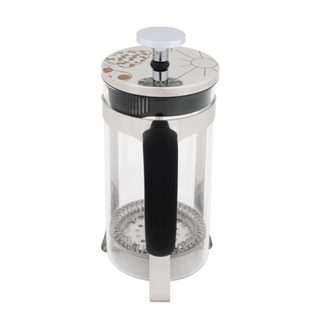 Cafetière À Piston Any Morning Espresso 450 Ml Inox Et Verre, Facile À Nettoyer