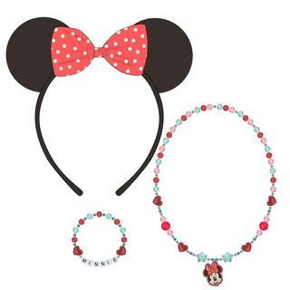 Trousse À Bijoux Minnie Mouse Rose 3 Pièces