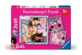 Puzzle Ravensburger Inspire Le Monde Barbie 3x49 Pièces Multicolor Autre(s) Matière(s)