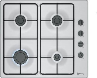Balay 3etx464bb Plaque Acier Inoxydable Intégré 58 Cm Gaz 4 Zone(s)