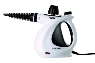 Solac Steam Jet 2.1 Nettoyeur Vapeur Portable 0,35 L 1050 W Noir, Blanc
