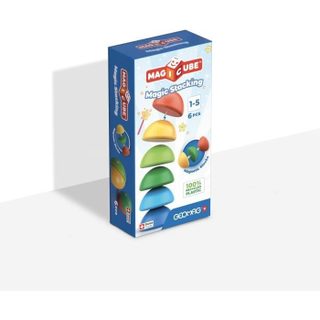 Blocs Magnétiques - Magicube 060 - 6 Pieces - Empilables - Plastique Recyclé