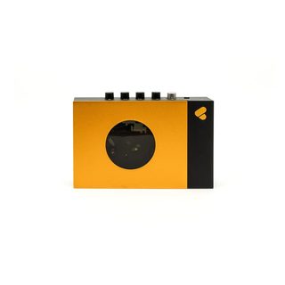 Lecteur De Cassettes We Are Rewind We-001-fc Noir Orange Aluminium Bluetooth 5.1 Batterie 12 Heures