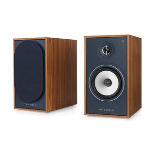 Enceinte Connectée Hi-fi Triangle Borea Br03 Connect Chêne Bleu Vendues Par Paire