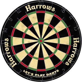 Cible Fléchettes Harrows Lets Play T2002 40x450x450 Mm Multicolor Textile