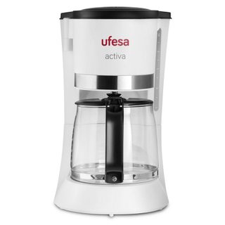 Machine À Café Filtre Ufesa Comptoir White Ground Coffee 6 Tasses
