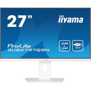 Iiyama G Master Xub2797qsn W2 Écran Plat De Pc 68,6 Cm (27) 2560 X 1440 Pixels 4k Ultra Hd Led Blanc