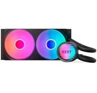 Watercooling Nzxt Kraken Core Rgb - 240mm Aio Liquid Cooler With Rgb Cap & Rgb Core Fan (black) Rl-kr24c-b1