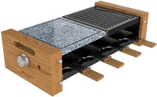 Raclette 1200 w 8 Poêles Mix Grill Antiadhésive