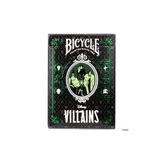 Jeu D’ambiance Bicycle Disney Villains Vert Et Violet