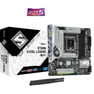 Carte Mère Asrock B760m Steel Legend Wifi Socket Lga 1700 Ddr5