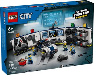 LEGO CITY 60457 Garage personnalisé pour voitures de police