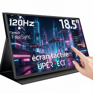 Écran Portable Uperfect 18.5" - 1080p 120hz Amd Freesync Fonction Tactile 10 Points