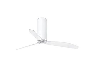 Faro 32033 Ventilateur Transparent, Blanc