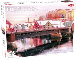 Tactic Puzzle 1000 Pcs Nidelva In Trondheim