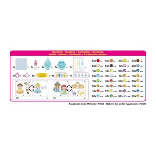 Mes Accessoires De Princesses Disney - 31997 - Perles Qui Collent Avec De L'eau