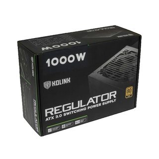 Bloc D'alimentation Kolink Regulator 1000w Modulaire 80 Plus Gold
