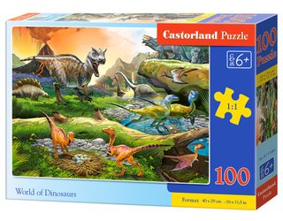 Castorland B-111084 Puzzle Jeu De Puzzle 100 Pièce(s) Dinosaures