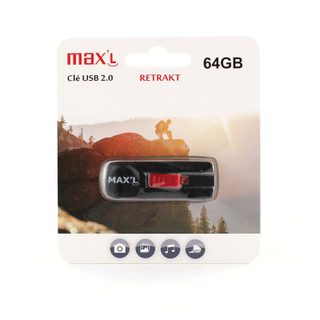 Clé Usb 64 Gb 2.0 - Max'l