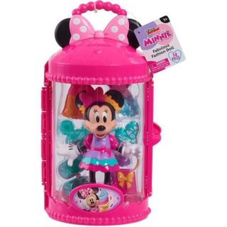 Disney Poupée Minnie Mouse articulée 15 cm Sweet Party avec 10 accessoires