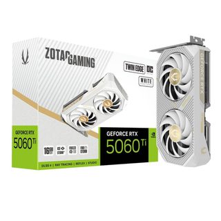 Carte Graphique Zotac Geforce Rtx 5060 Ti Twin Edge Oc White Edition 16gb Gddr7