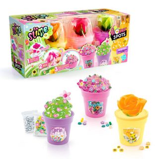 Canal Toys Slime Flower 3 Pots - Dès 6 ans - SSC 418 - So Slime