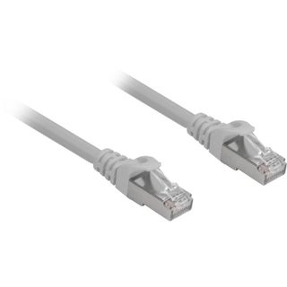 Cable De Connexion Rj45 Cat.6a Sftp Sharkoon Gris, 2 Metres, Lsoh (sans Halogene) 4044951018444