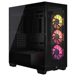 Boitier Pc - 3500x Lxr Link Tempered Glass Mid-tower - 3 Ventilateurs Rgb A Rotor Inversé - Blanc