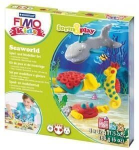 Kit Créatif Fimo Monde Marin Multicolor Pâte Polymère