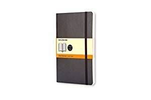 Carnet De Poche Moleskine 9,5 X 14 Cm Couverture Souple Noire Multicolor