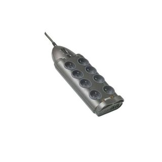 Infosec S8 Lan Tv 8 Prises Fr + 2 Rj45 + 2 Coax