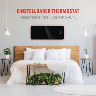 Chauffage Électrique Alpina Meaka3880/0011 2000w Avec Télécommande