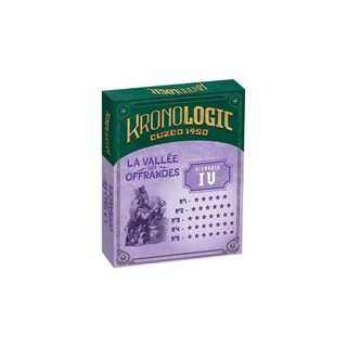 Kronologic Cuzco 1450 La Vallée Des Offrandes Pack Scénario Boîte Origames
