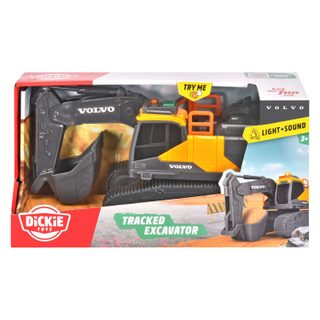 Excavatrice Dickie Volvo Avec Fonctionnalités Étonnantes Pour Enfants