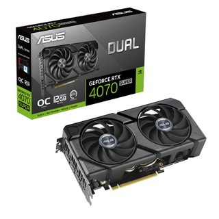Asus Dual -rtx4070s-o12g-evo Nvidia Geforce Rtx 4070 Super 12 Go Gddr6x