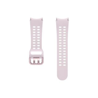 Samsung Bracelet Extreme Sport pour G Watch Series 4/4 Classic/5/5 Pro/6/6 Classic 115mm, S/M Lavande Blanc