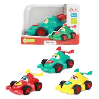 Voiture Jouet Little Stars Cartoon Voiture À Friction Bleu Plastique