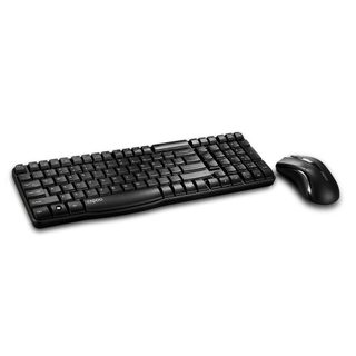 Combo Clavier Et Souris Sans Fil Rapoo X1800 En Noir